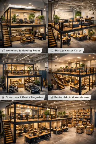 Mezzanine Ruang Kantor di Cicendo