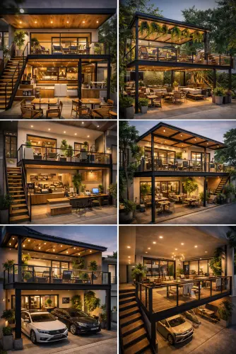 Mezannine Cafe Modern di Cicendo