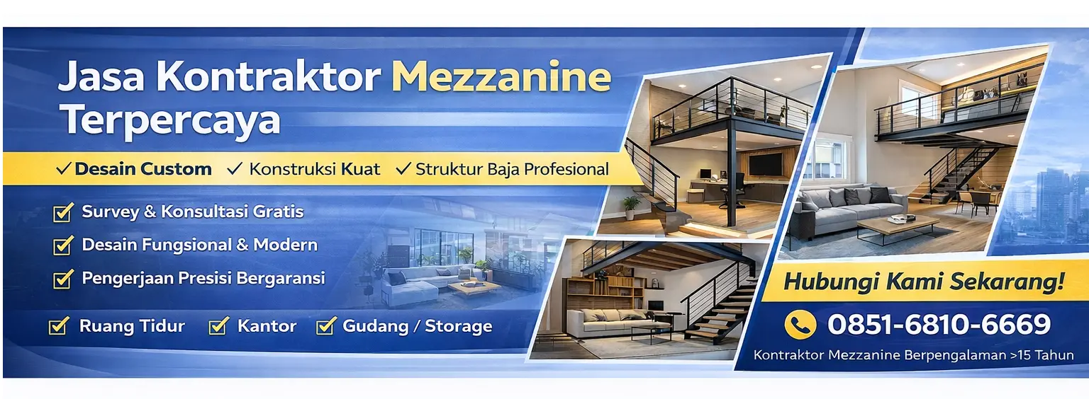 Jasa Pembuatan Mezzanine cicendo Bergaransi